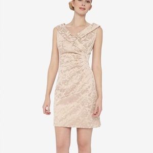 Tahari Arthur S Levine Jacquard Dress